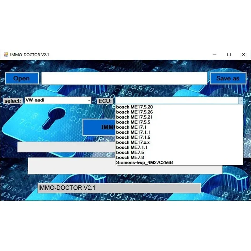 2025 IMMO DOCTOR V2.1 With Unlimited KEYGEN MULTI BRAND Immo Off Software ECU Chip Tuning for sim2k MT38 ME 17.9.2 MED17.9.8-4
