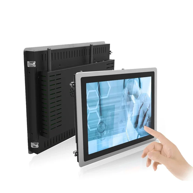 12 15 19 inch all in one pc capacitive touch screen panel pc embedded computer for self-service kiosk payment kiosk-6