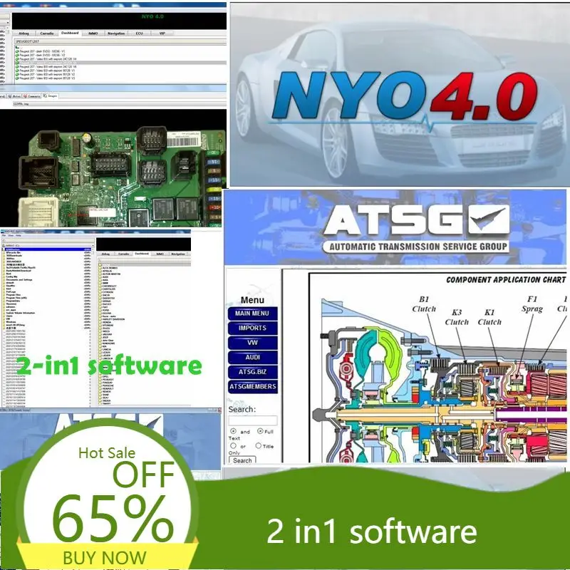 2017 NYO 4 Full Database Airbag+Carradio+Dashboard+IMMO+Navigation Auto Data Repair Software+ ATSG 2017Automatic Transmissions