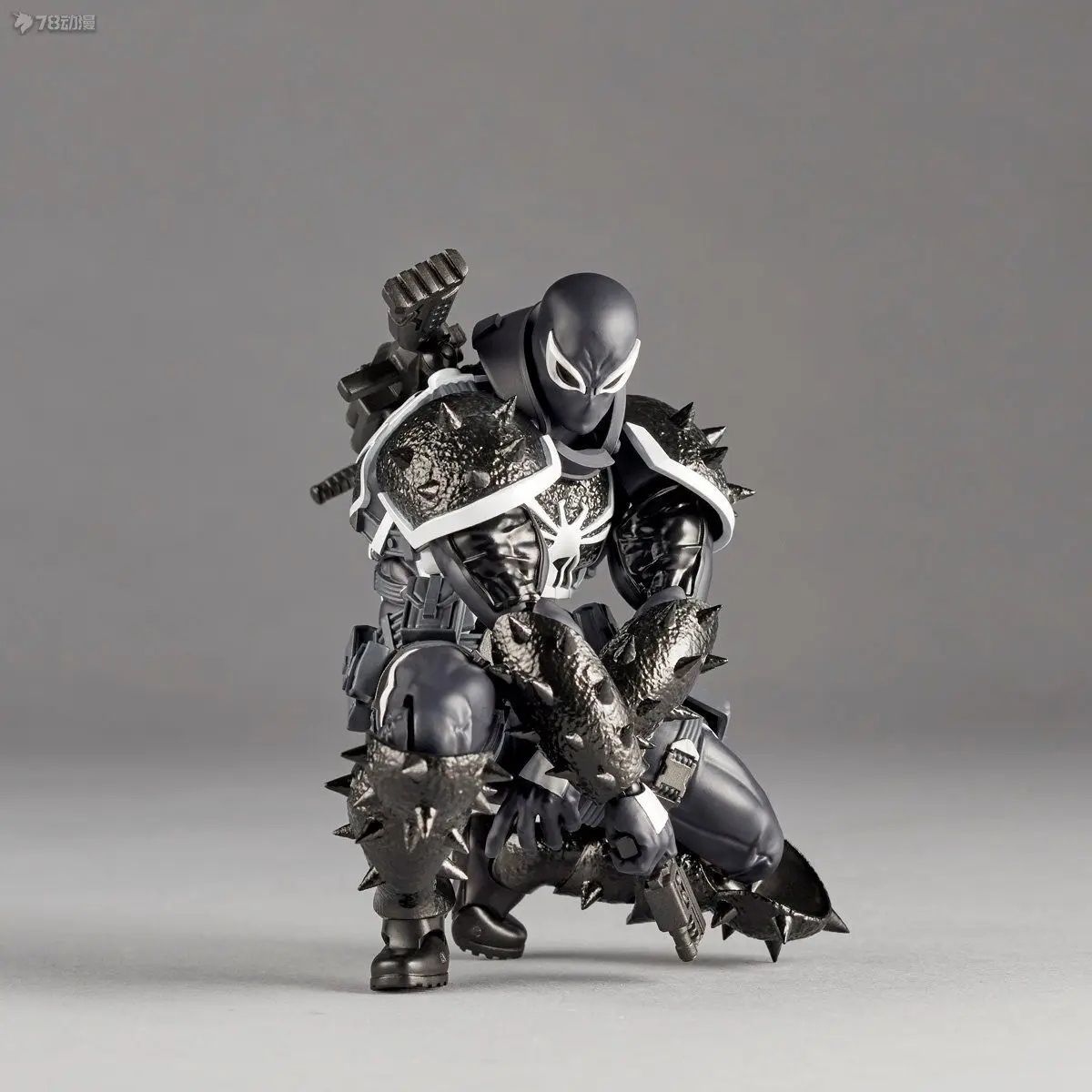 2024 Agent Venom Action Figure CT Version Kaiyodo Anime Figurine Marvel PVC Movable Collection Eugene Thompson Ko Model Toy Gfit-2