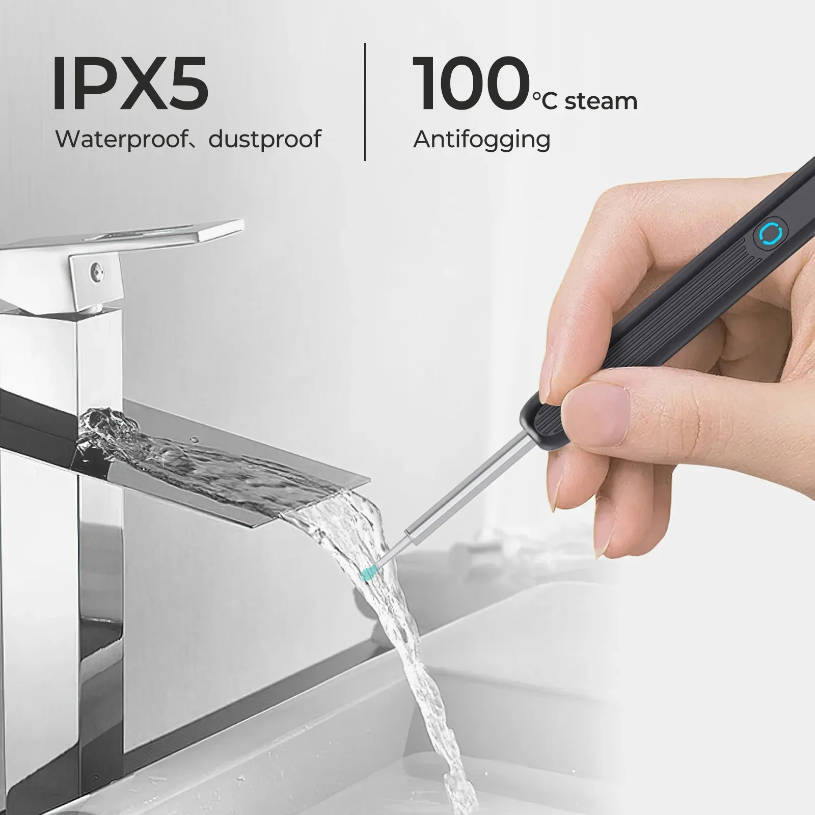 Wireless Smart Visual Ear Cleaner 1080P Ear Stick Otoscope NE3 Ear Wax Removal Tool Earpick Camera Ear Endoscope for iOS Android-6