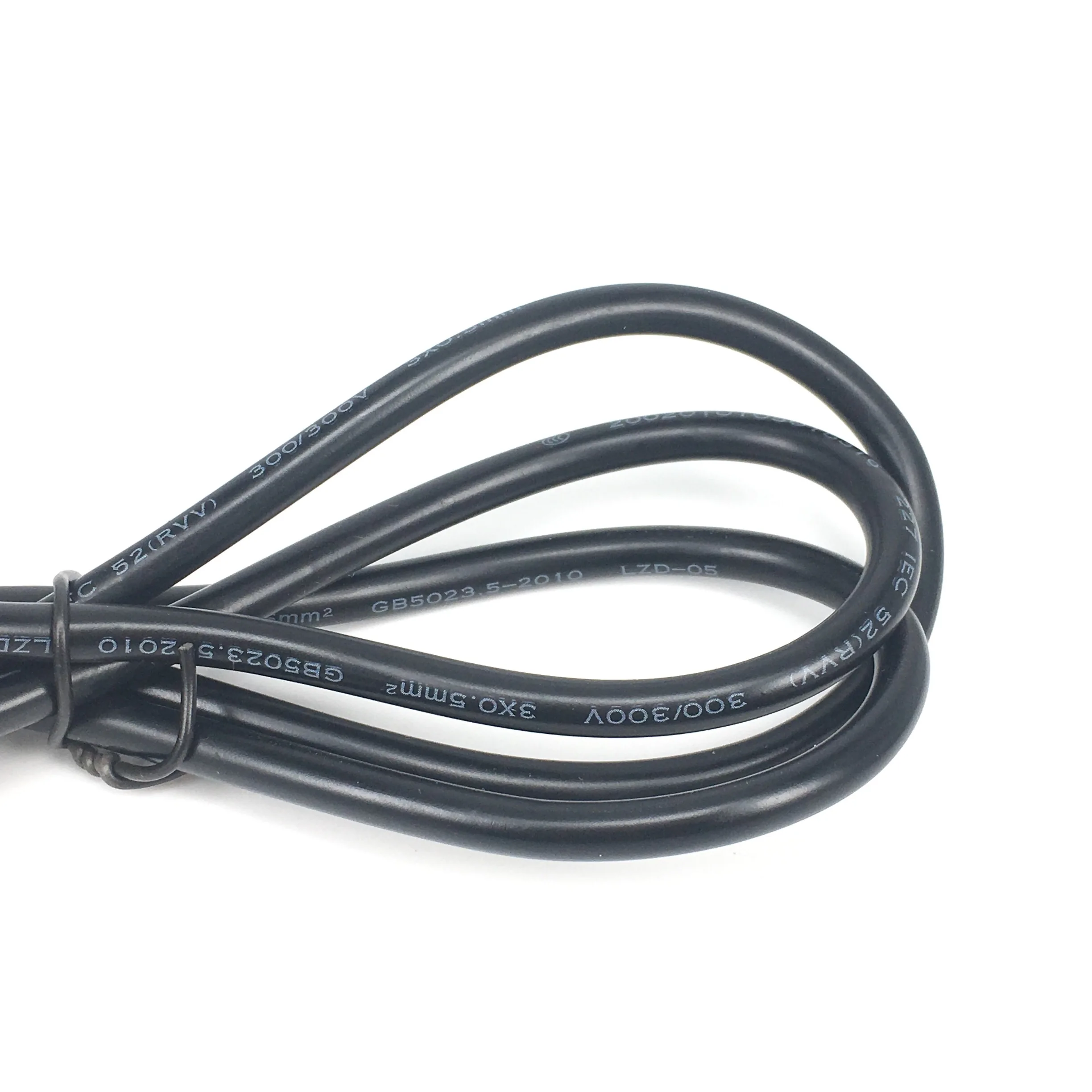 EU European AC Power Cord Euro IEC C5 Power Extension Cable 1.2m 1.5m Power Cable For Notebook Laptop PC Computer Monitor-4