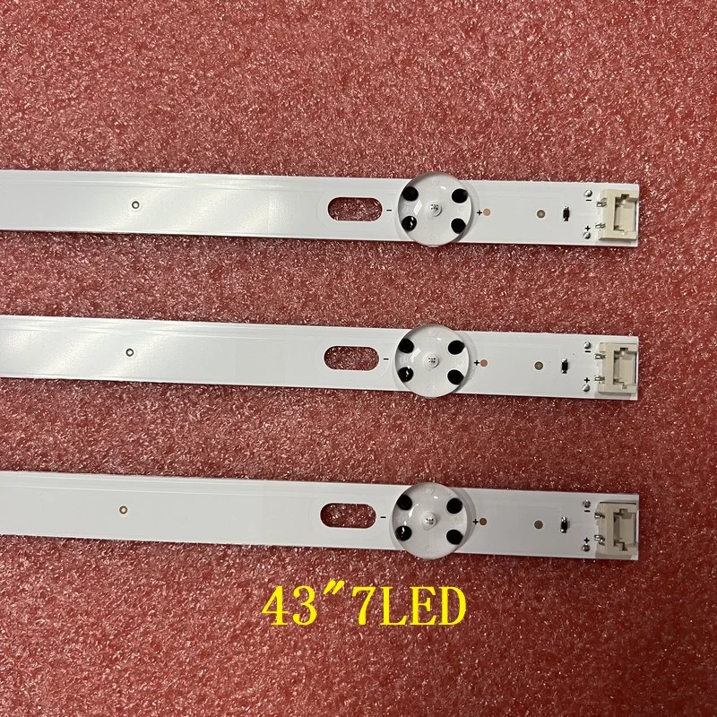 3pcs 7LED LED backlight strip for TV 43UJ651V 43UJ675V 43LJ624V 43LJ634V 43UJ701V 43UJ65_UHD_L EAU63673004 TV 17Y 43inch_A-3