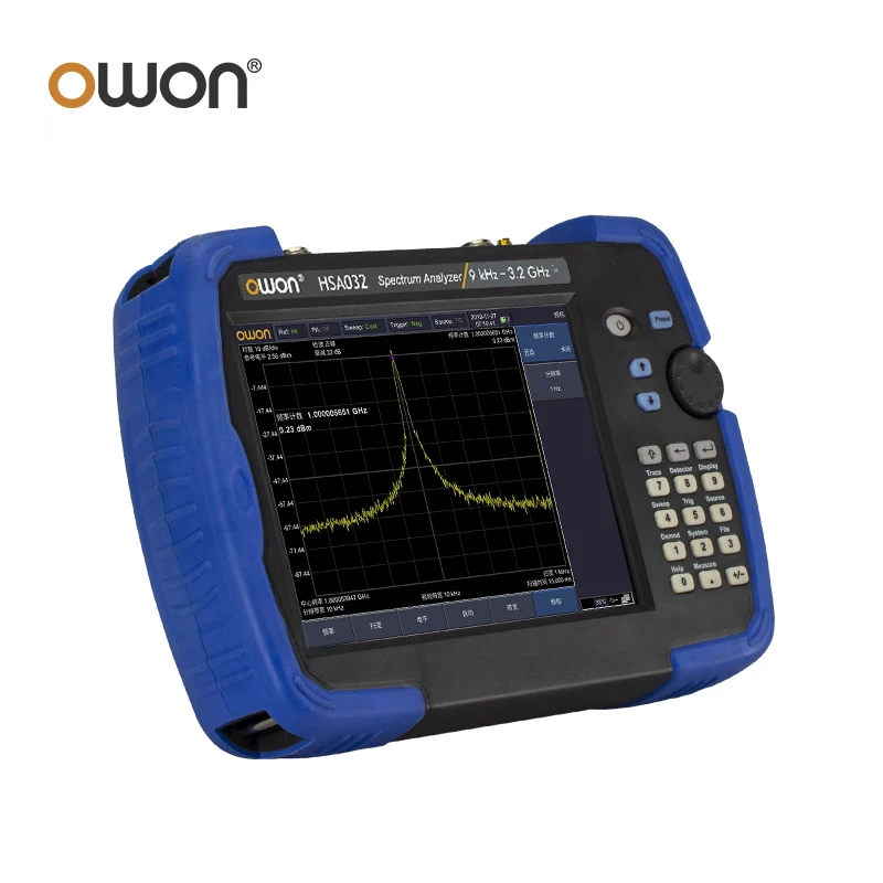 OWON Handheld Spectrum Analyzer HSA015 HSA032 Frequency Range 9KHz-3.2GHz Bandwidth 10Hz-3MHz EMI Testing+3.2 GHz Tracking Kit-3