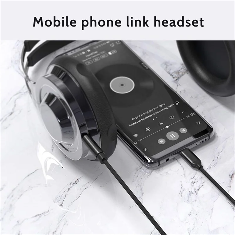 Usb Type C To 3.5mm Aux Audio Cable Headset Speaker Headphone Jack Adapter Car Aux for Samsung S20 Plus Note 20 S21 Ultra Tab S7-2