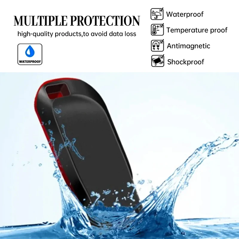 High Speed USB 2.0 Pendrive 64GB 32GB 16GB 8GB Memoria USB Memory Stick Pen Drive USB Flash Drives Waterproof U Disk 128GB 512GB-3