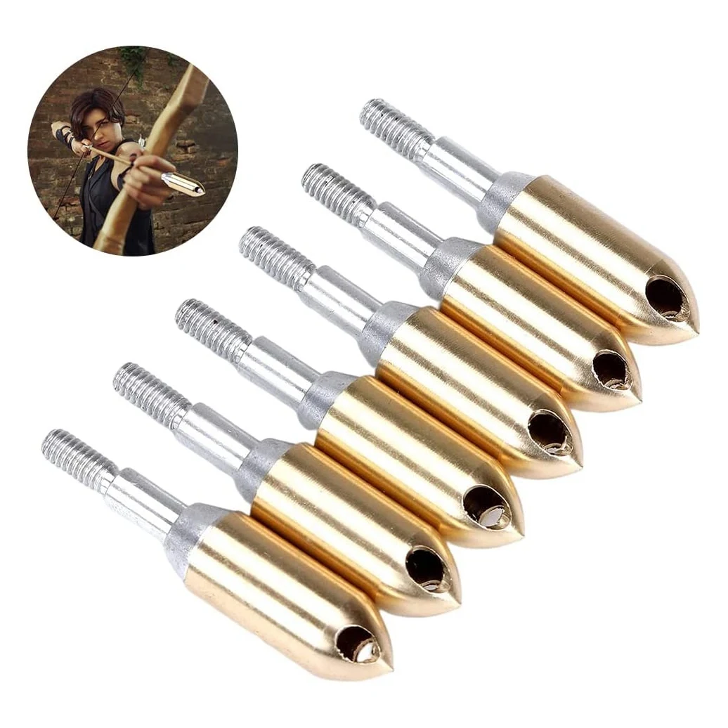 145 Grain Archery Heads Whistling Arrowhead Broadhead Signal Whistle Arrowhead for Targeting Practicing Hunting-6