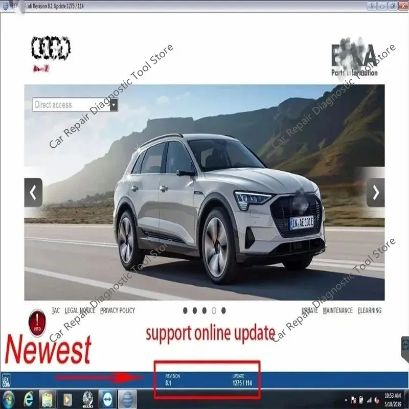 2024HOT ETKA 8.3  volkswagen softwar Electronic Parts Catalogue For V/W+AU/DI+SE/AT+SKO/DA Multi-Languages deutsch French-2