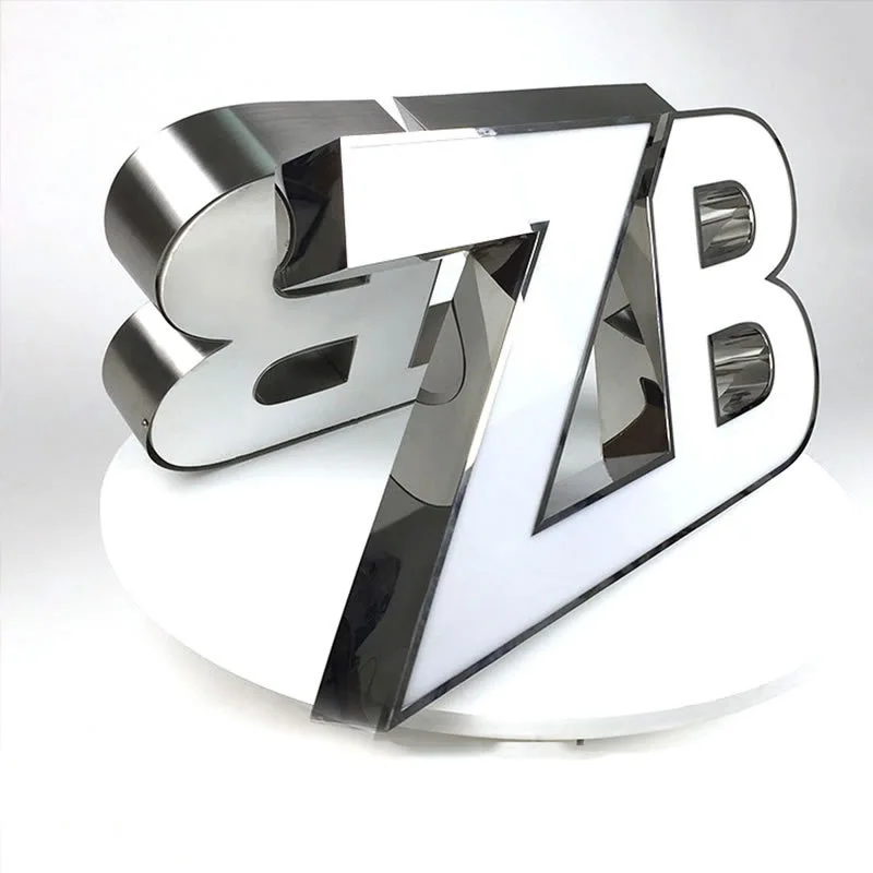 Customized LED store billboards, neon lights signage metal backlit letters, acrylic letter signs, outdoor signs, LED signs-4
