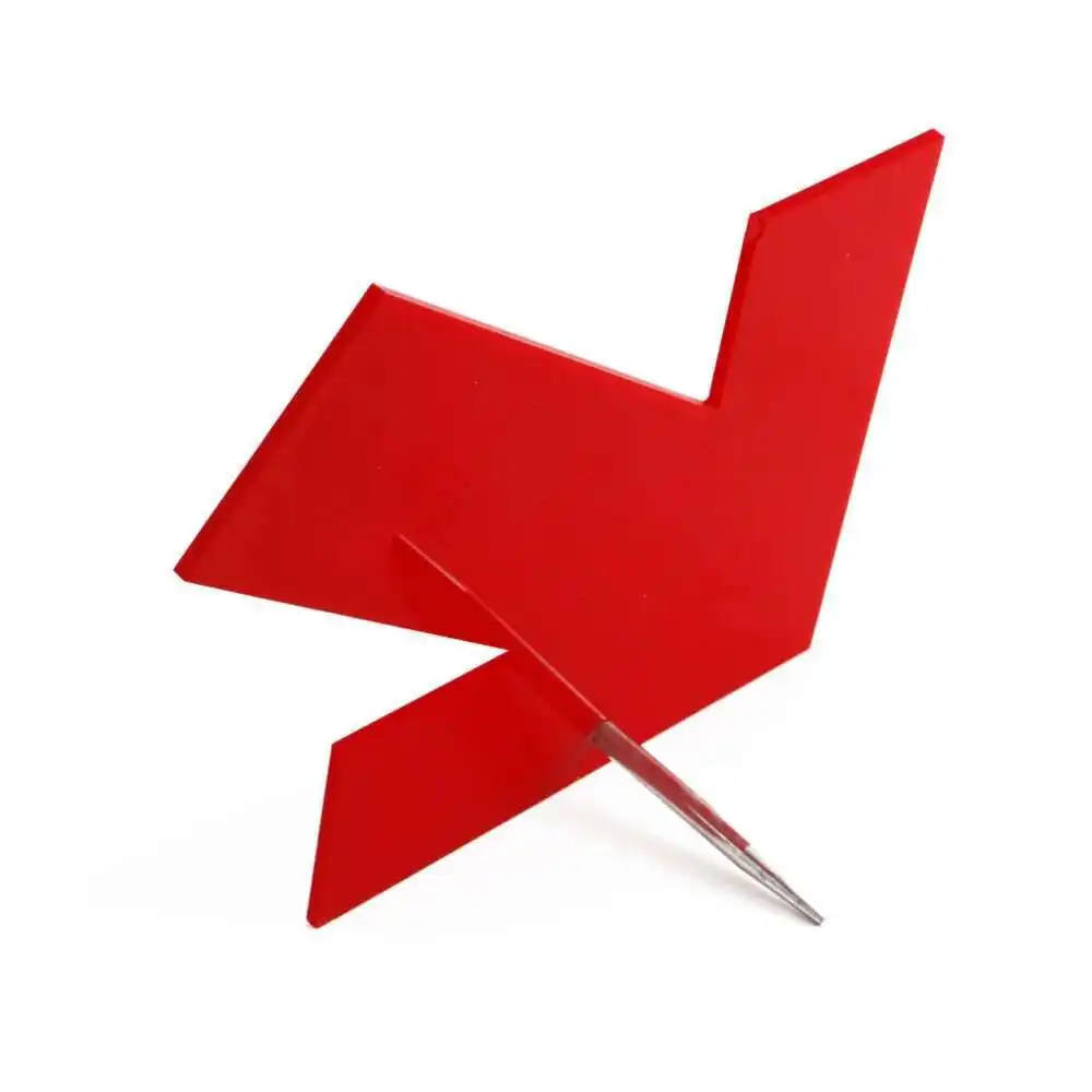Red Sale Sign Standee Plate On Shelf Top For Retailing Store Merchandise Promotion Call-Board-3