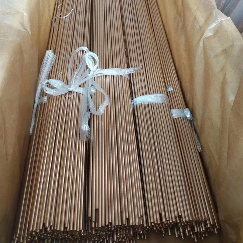 Big size C5191 QSn6.5-0.1 Phosphor Bronze bar 6-60mm tin-phosphor bronze phosphorous copper rod for Industrial Parts 100/500MM-6