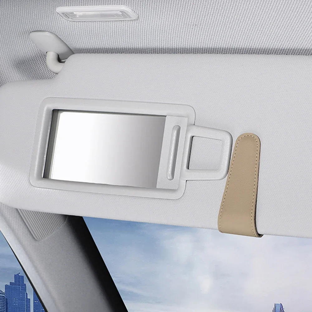 Universal Car Auto Sun Visor Glasses Box Sunglasses Clip Card Ticket Holder Stand Fastener Pen Case Eyeglasses Car Accessories-6