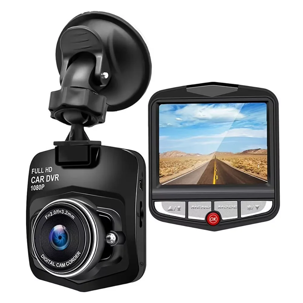 HD 1080P Dash Cam, Car DVR Camera Recorder with Night Vision, G-Sensor, Loop Recording, Parking Monitor, Wide Angle Lens for Veh-6