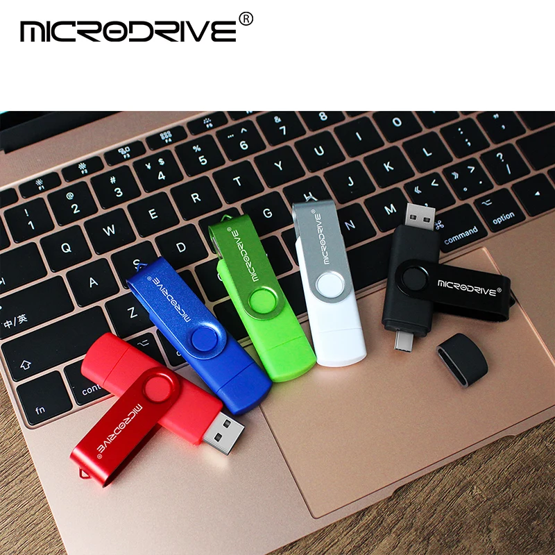 Metal OTG 2 IN 1 Type C pen drive 128GB usb memory stick 4GB 8GB 32GB 64GB 128GB cle usb cle usb flash drive memoria usb-5
