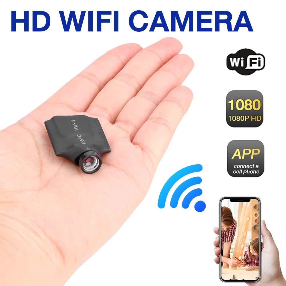 DIY WIFI IP Mini Camera Module Motion DV 1080P P2P Camera Video Recorder Home Security Mini Camcorder Remote Control Hidden TF-5