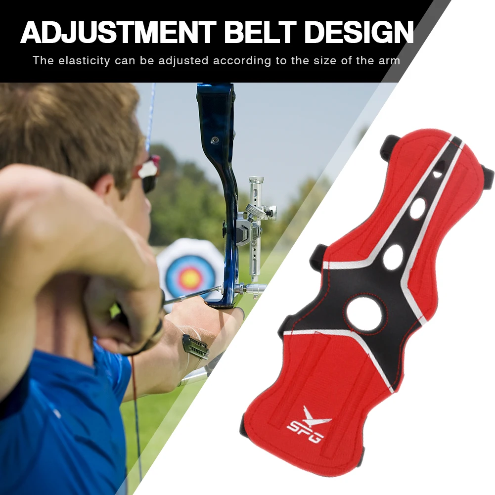 1 piece Archery Equipment Arm Guard Protection Forearm Safe Adjustable Bow Arrow Hunting Shooting Training Accessories Protector-3