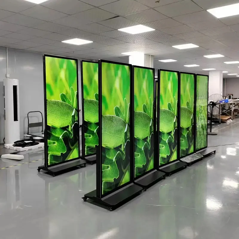 KINGONE 85 Inch Full Screen Floor Stand Digital Signage Android Advertising Player Poster Touch Screen Lcd Display Kiosk-6