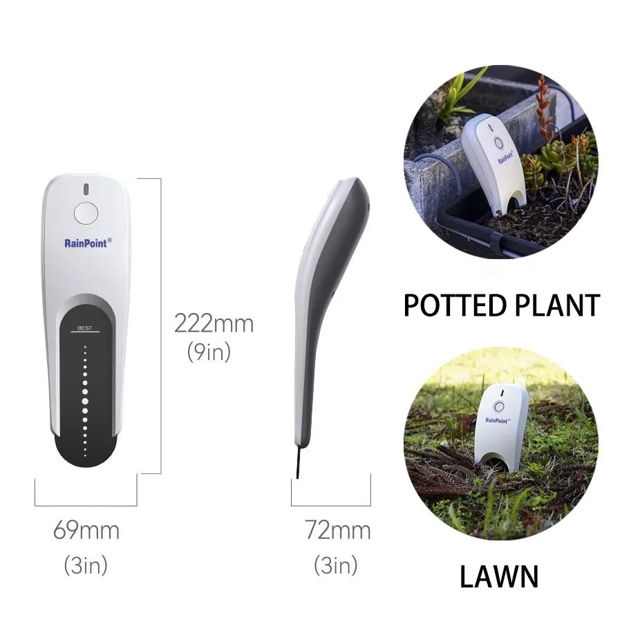 Wifi Smart Plant Monitor Outdoor Soil Temperature Meter Moisture Humidity Tester Sensor Garden Automation Irrigation Detector-4