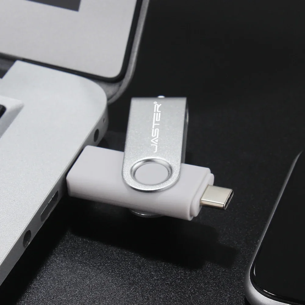 High Speed USB 3.0 Type C USB Flash Drive 128GB Free Key Chain Pendrive 64GB Orange 2 in 1 USB Stick 32GB 16GB Business Mini-6