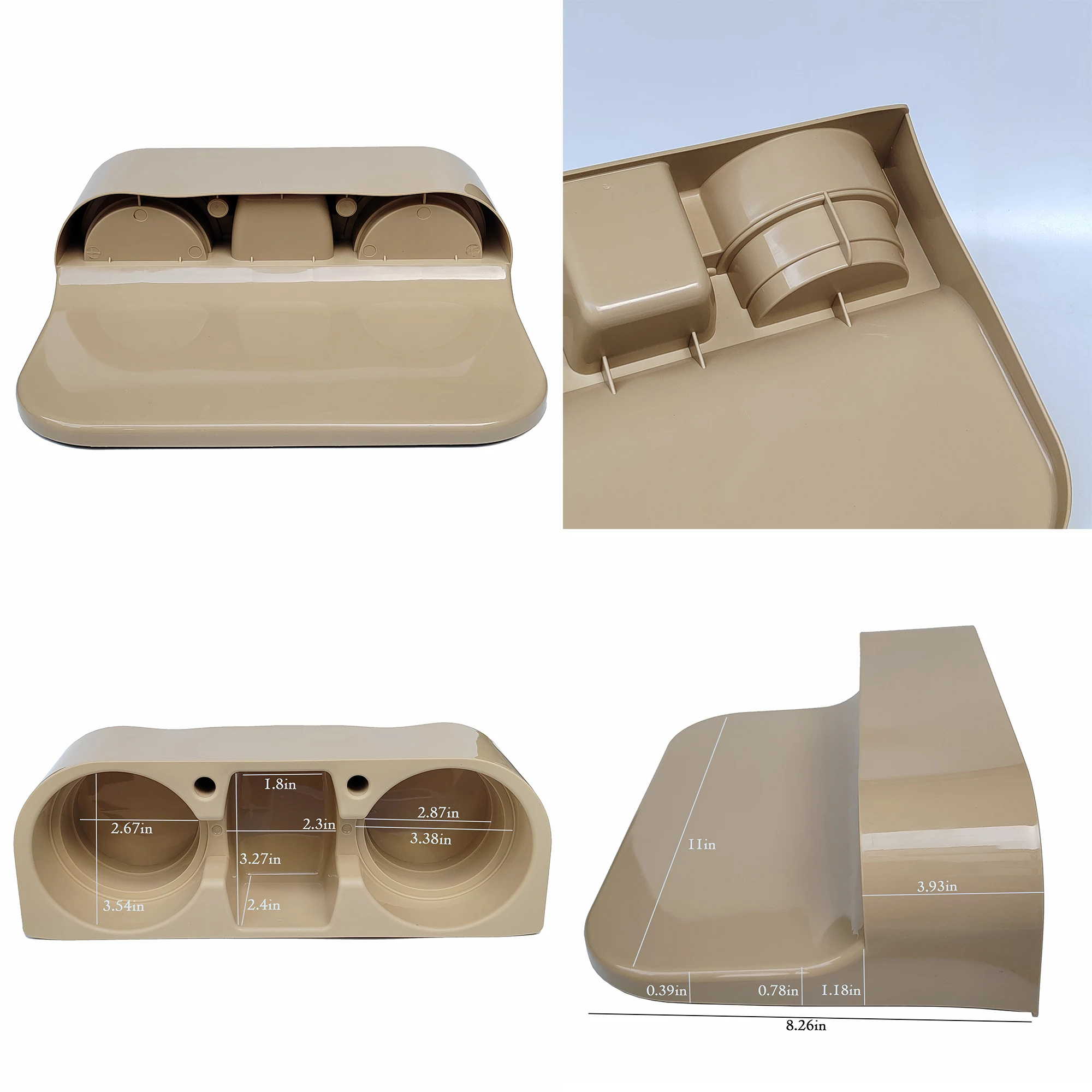Car Cup Holder Auto Seat Gap Water Cup Drink Bottle Can Phone Keys Organizer Storage Holder Stand Car Styling Accessories-4
