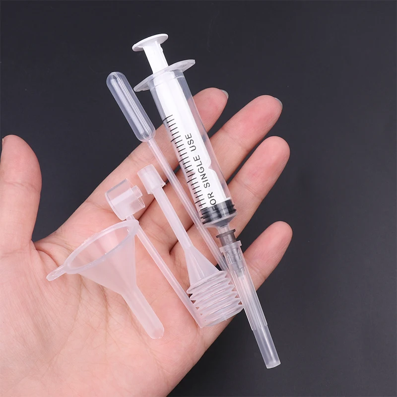 6Pcs/Set Perfume Refill Tools Set Plastic Diffuser Syringe Straw Dropper Funnel Spray Dispensing Required Dispenser Accessories-4