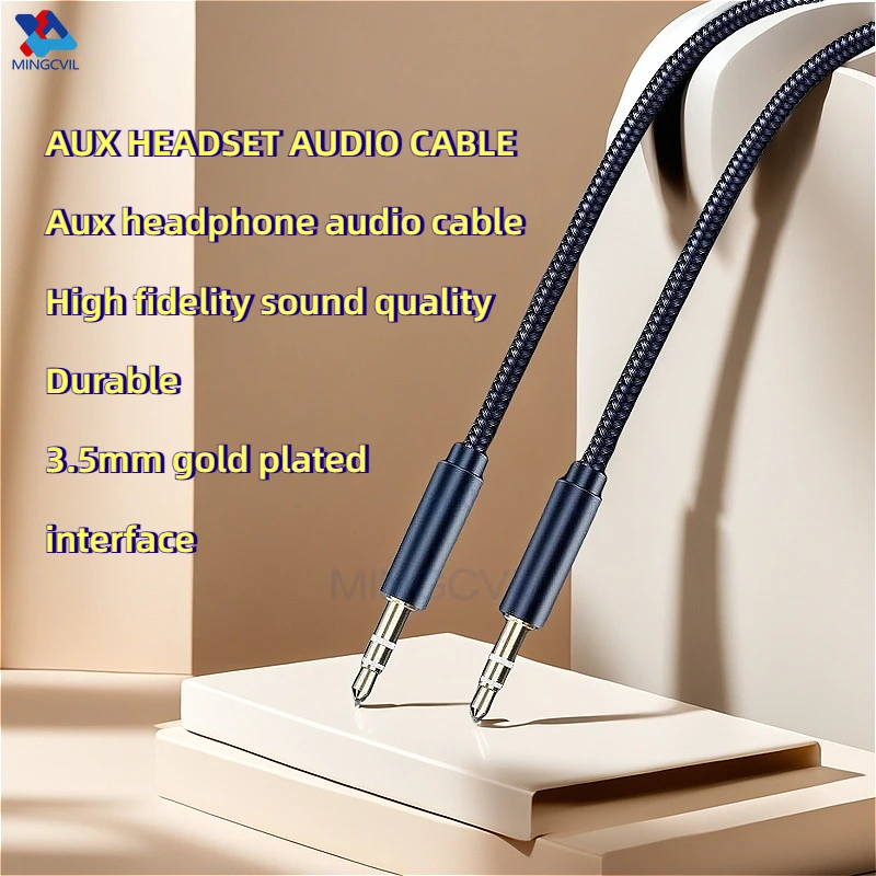 3.5mm Jack Extension Audio Cable Audio Cable Line Aux Cable 1m/2m/3m for Phone Car Headphone MINGCVIL  Audio Jack For MP3/4