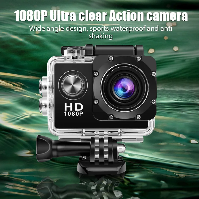 Full HD 1080P Waterproof Camera 2.0 Inch Camcorder Sports DV Go Car Cam Pro Mini Sports DV Camcorder With Cam Accessories-2