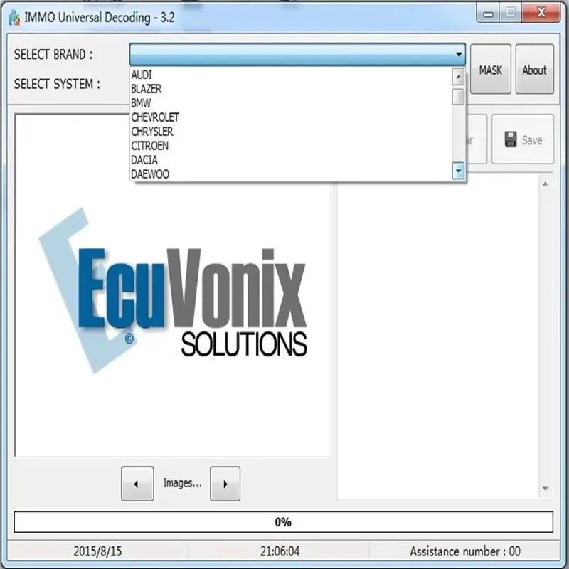 IMMO Universal Decoding 3.2 with free keygen Car diagnostic software link 32GB USB 2021 Hot Sell EcuVonix 3.2 Unlimited Crack-3