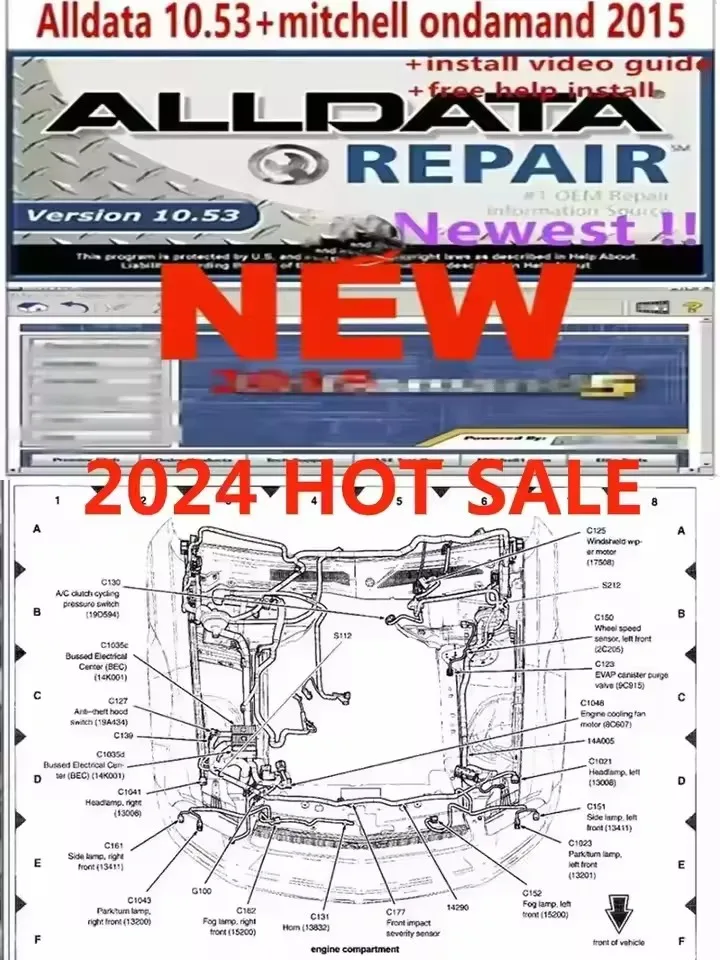 2025 HOT Sale! Alldata Repair Software 10.53 All Data Automotive Tech Latest Offline Software Autodata 3.45 atsg 2017 Send Link-2
