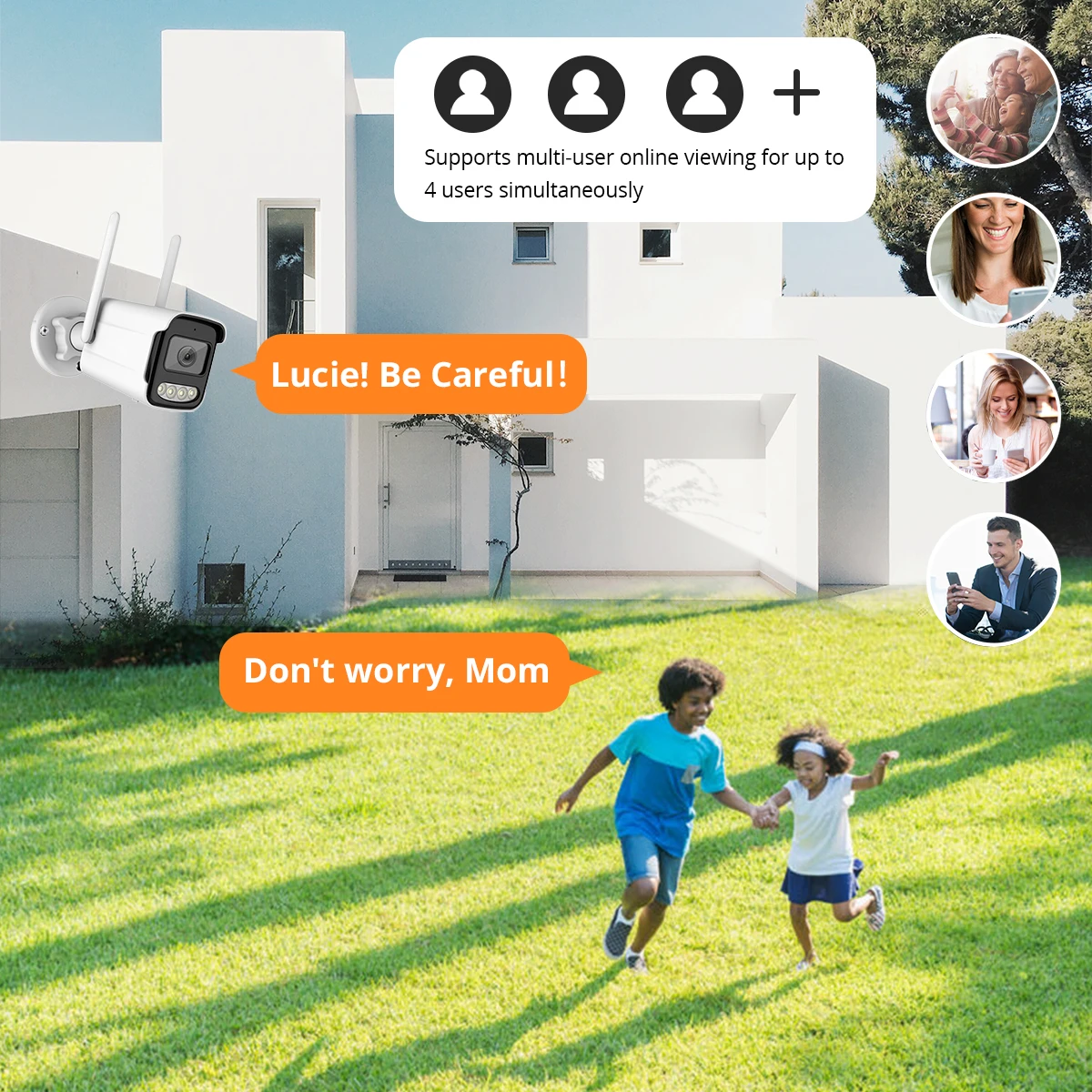 4K 8MP IP Camera Outdoor WiFi Security Camera Wireless Surveillance Wi Fi Bullet Waterproof IP Video Home Camara CamHi CamHipro-2