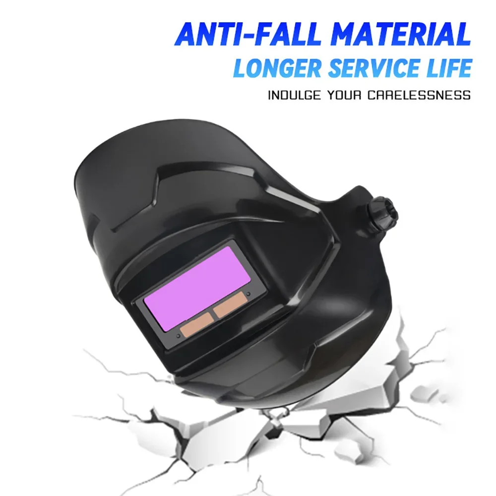 Welding Helmet/Face Mask Chameleon Large Angle Classic, Solar Automatic Dimming Welding, Large Arc Welding, Grinding And Cutting-5