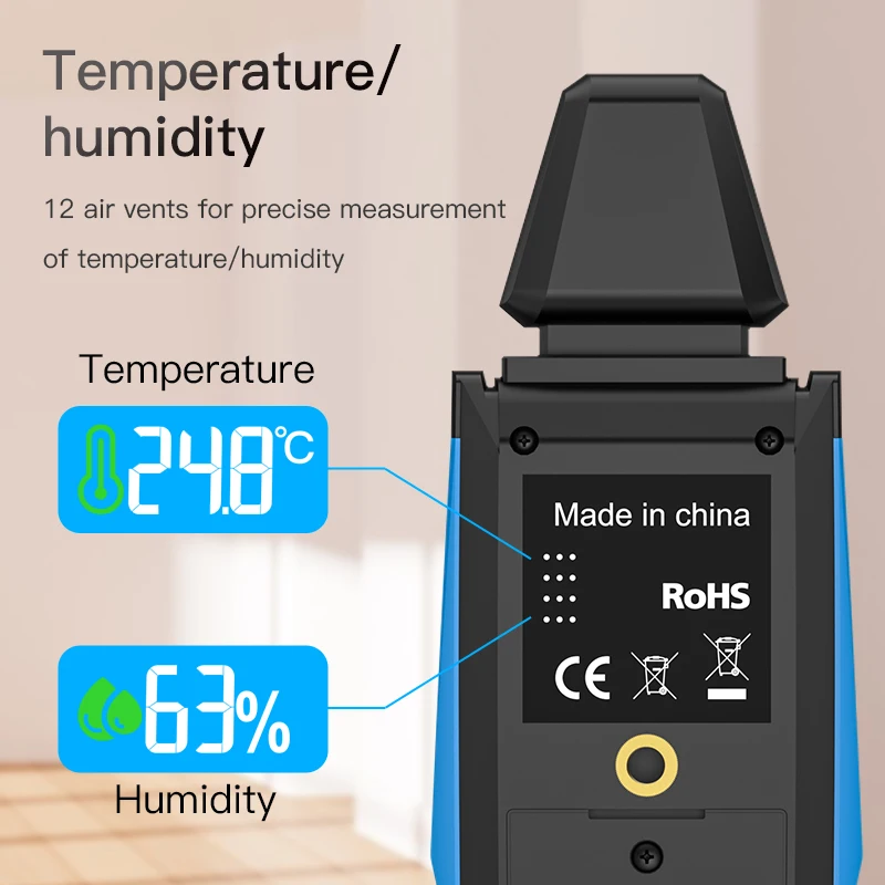 Mestek Emf Meter Electromagnetic Field Radiation Detector Rechargeable Counter Emission Dosimeter for Mobile Phone and Computer-5