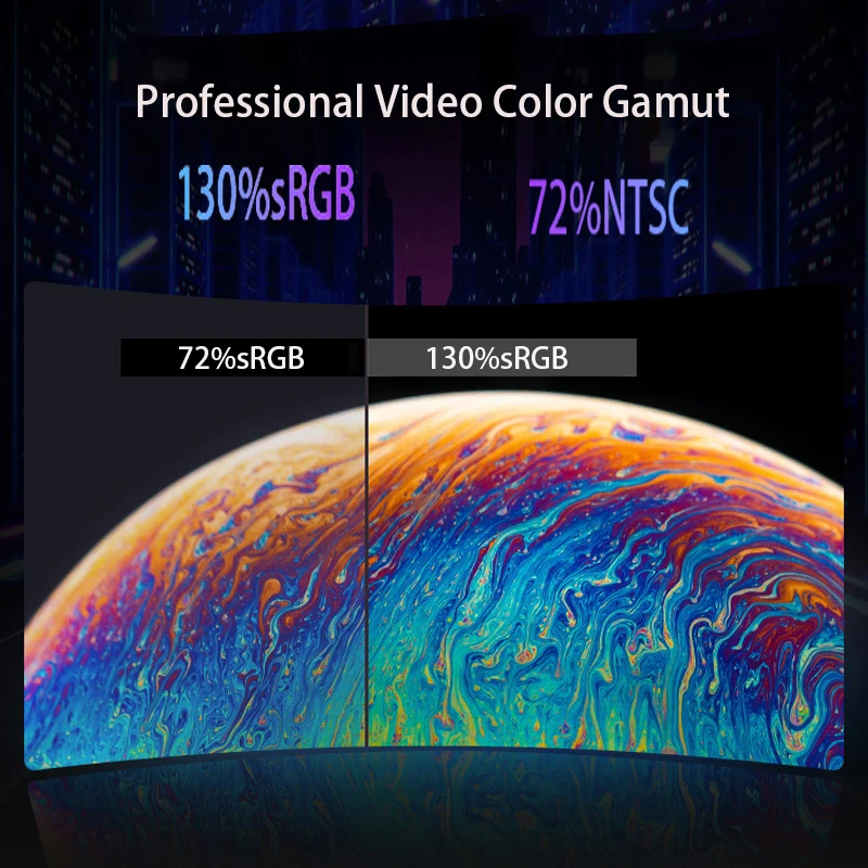 27 Inch Curved Monitor 75Hz 2ms Desktop PC Lcd FHD Computer Display Gaming IPS Panel Screen LED 1080P Desktop Display-3