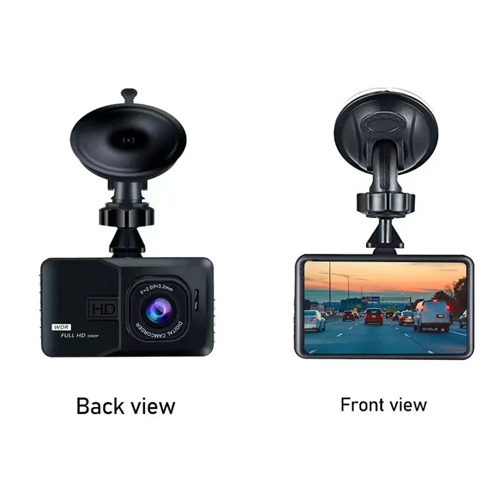 XUSHIDZ NEW 1080P HD Dash Camera Loop Recording Car Vehicle DVR Video Recorder Dashcam Night Vision 24h Parking Monitor G-sensor-5