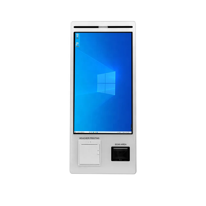 Automated restaurant meal parking ticket payment vending machine self-service automatic queue ticketing dispenser order kiosk-3
