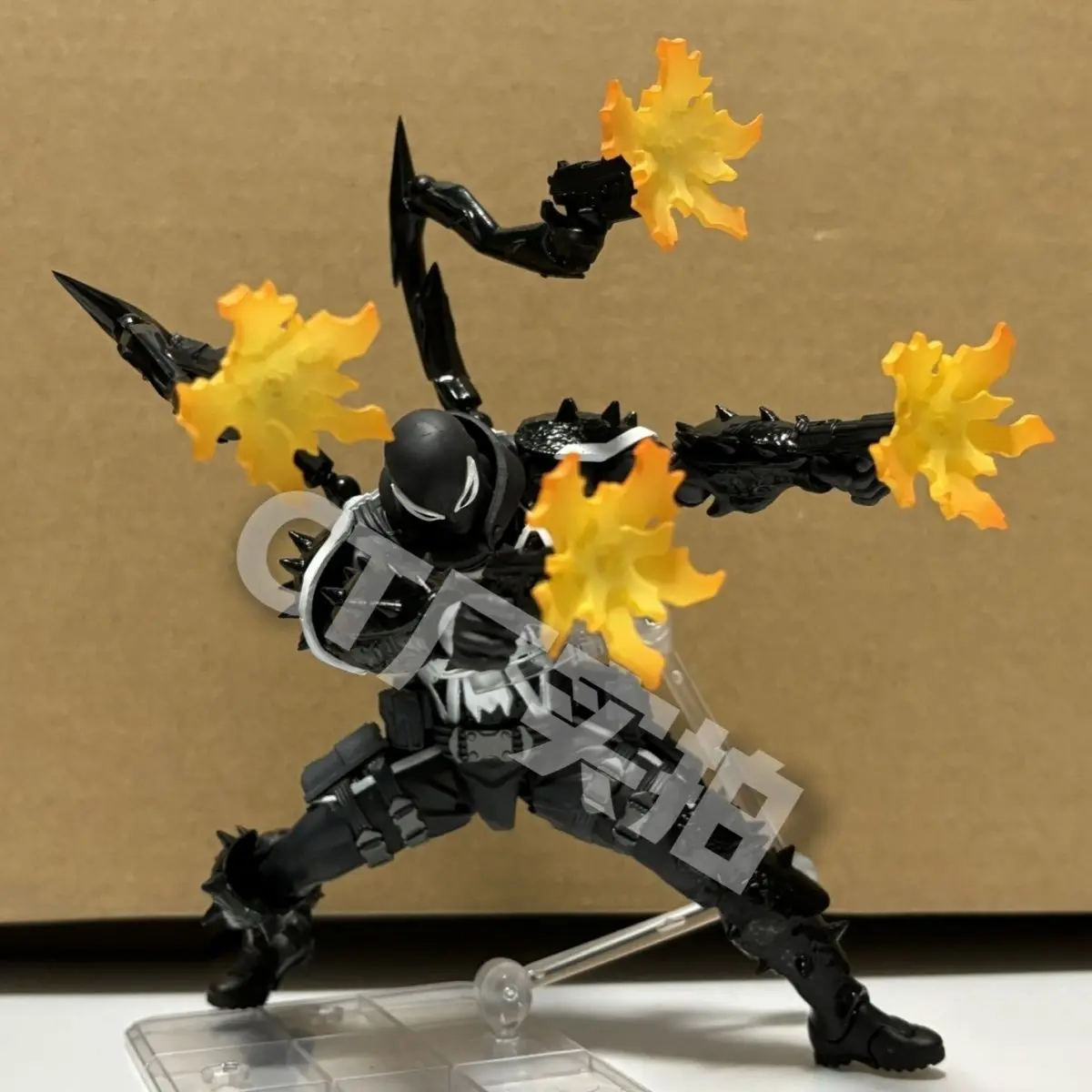 2024 Agent Venom Action Figure CT Version Kaiyodo Anime Figurine Marvel PVC Movable Collection Eugene Thompson Ko Model Toy Gfit-4