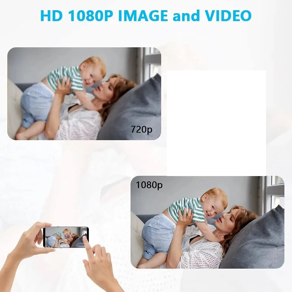 Tuya HD 1080P WiFi Mini Camera Video Recorder Real-time Home Security Micro Camcorder DIY 4K Module Motion Remote Control TF-3