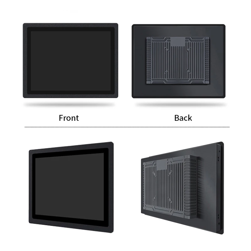 Industrial VESA Panel Mount Touchscreen Monitor 13.3/15.6/18.5/21.5 Inch Capacitive Fanless LCD Touch Screen With HDMI Interface-6
