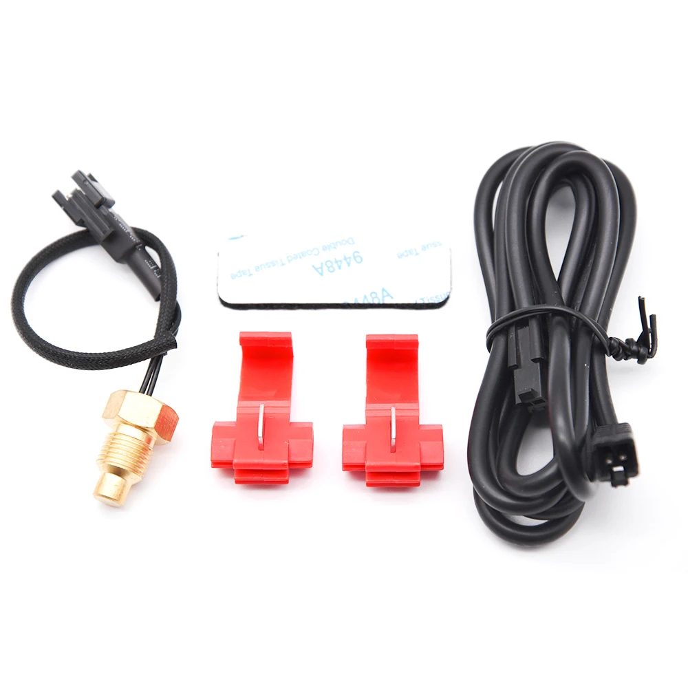 Motorcycle Water Temperature Gauge for Koso Temperature Sensor Mini Temp Meter for XMAX300 CB400 MT 07 09 Sensor Scooter Racing-4