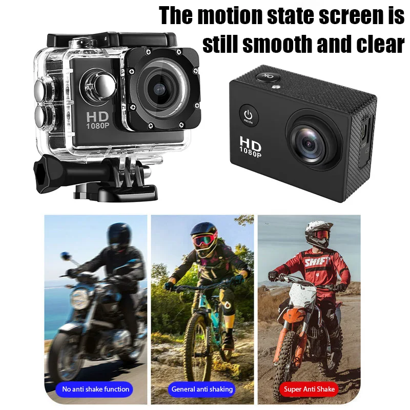 Full HD 1080P Waterproof Camera 2.0 Inch Camcorder Sports DV Go Car Cam Pro Mini Sports DV Camcorder With Cam Accessories-5