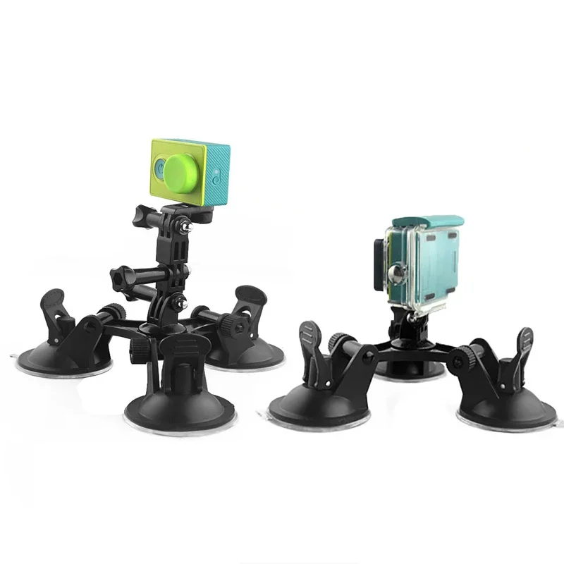 Action Camera Suction Cup for GoPro Hero11 10 9 8 7 6 Black SJCAM SJ7 Yi 4K Go Pro Mount Glass Sucker Action Camera Accessories-6