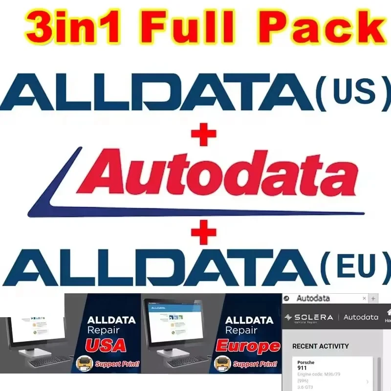 2025 hot! Alldata Repair auto repair software 10.53 All data car software with tech support for cars and trucks offline version