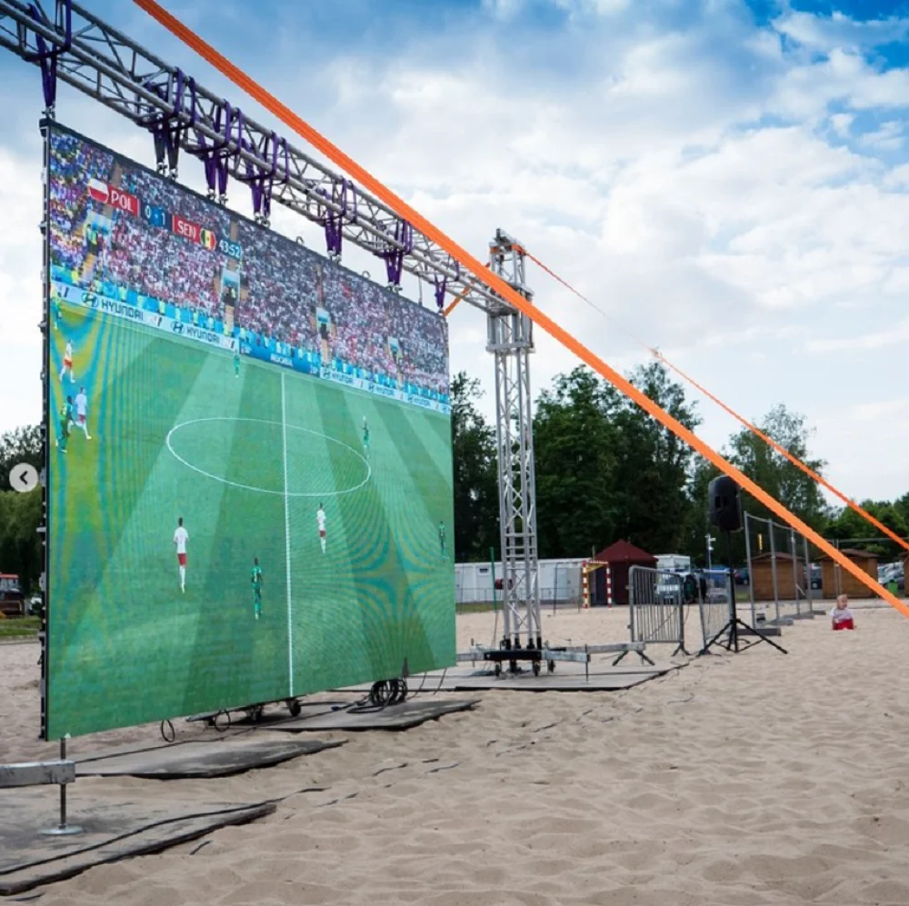Outdoor P3.91 Led Panel High Quality Rental Led Screen Wall 500*500 cabinet for stage-5
