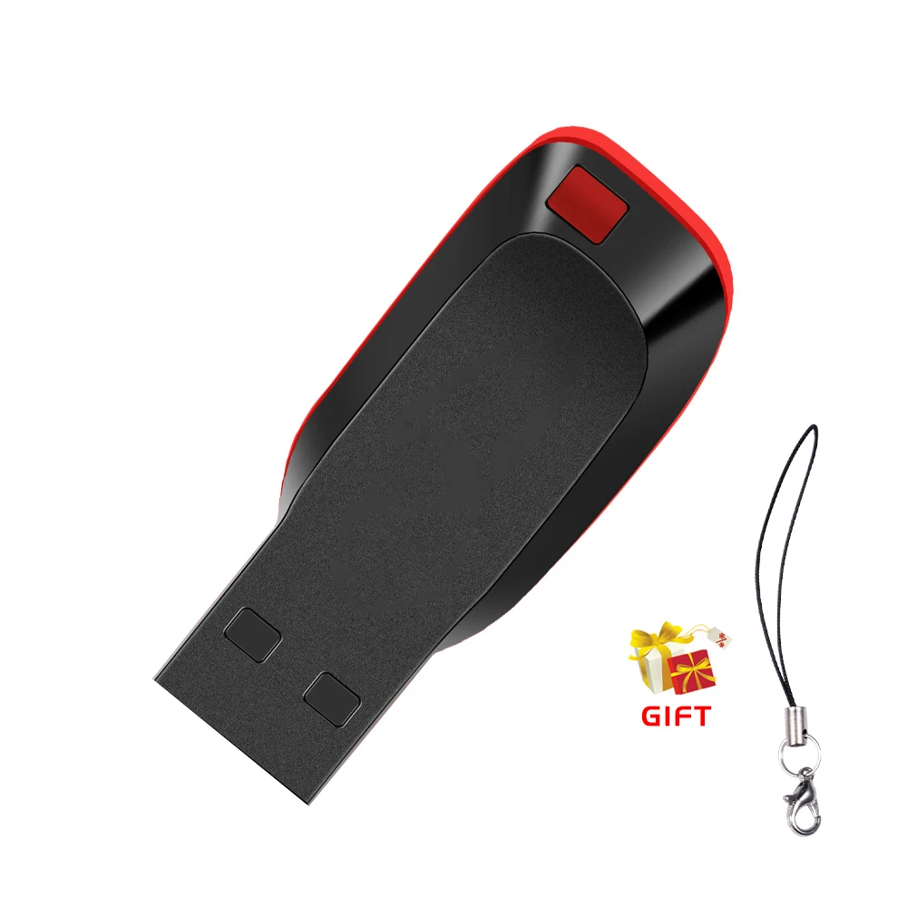 High -capacity speed USB Flash Drives 2.0 128GB 64GB Black Free Keychain Pen Drive 32GB Storage Memory Stick Mini Business Gift-6