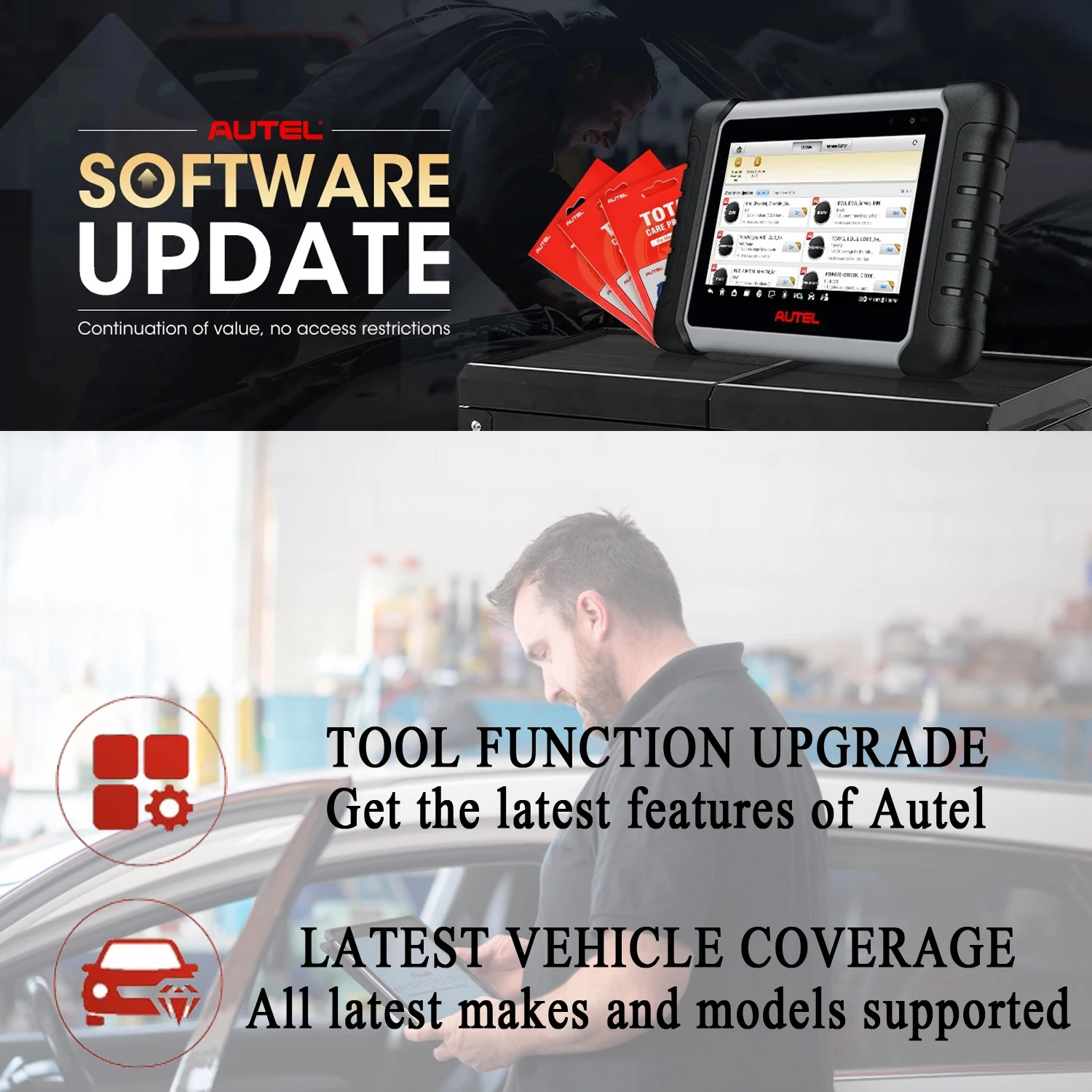 Autel Maxisys MS908 Pro/ Maxisys Pro Annual Subscription Software Upgrade 1 Year Software Update (Total Care Program)-3