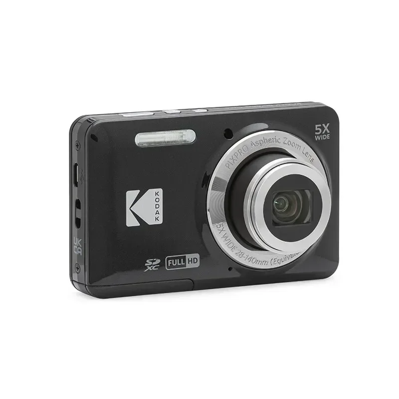 KODAK PIXPRO FZ55-RD 16MP Digital Camera 5X Optical Zoom 28mm Wide Angle 1080P Full HD Video 2.7