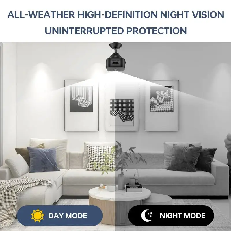 Xiaomi MIJIA 4K Mini Security Camera Full Color Night Vision High Definition WiFi Monitor Waterproof Motion Detect Surveillance-5