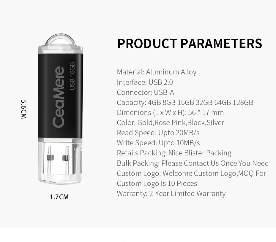 100PCS custom Flash Drive Pen Drive 4GB 8GB 16GB 32GB 64GB High Speed Usb Stick 2. 0 memoria stick memory Flash Drive Pendrive-2