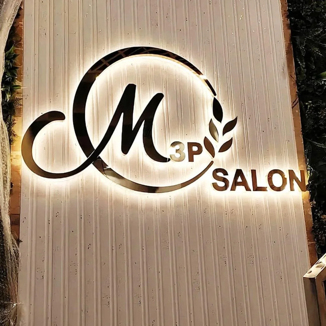 Custom Backlit Sign 3D Metal Letters Channel Storefront Signage Business Logo Lobby Office Led Light Box For Outdoor indoor USE-6