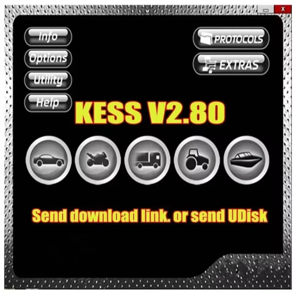 Ksuite 2.8' ECU Programmer Tool Auto Diagnostic Software for Car Truck Bike Tractor Boat - Fix RSA Error KESS V2 V5.017 2025 Hot-4